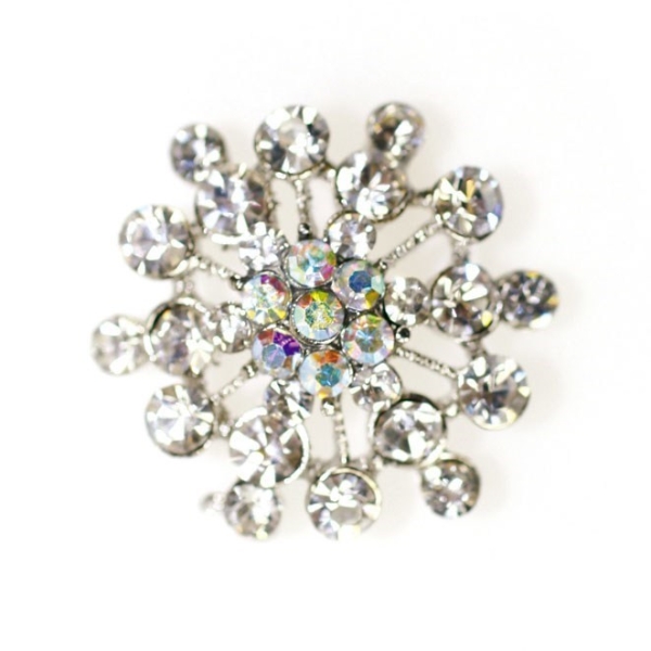 Diamond Brooch 32mm